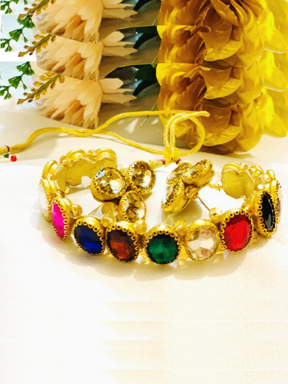 Multi Stone Choker Set