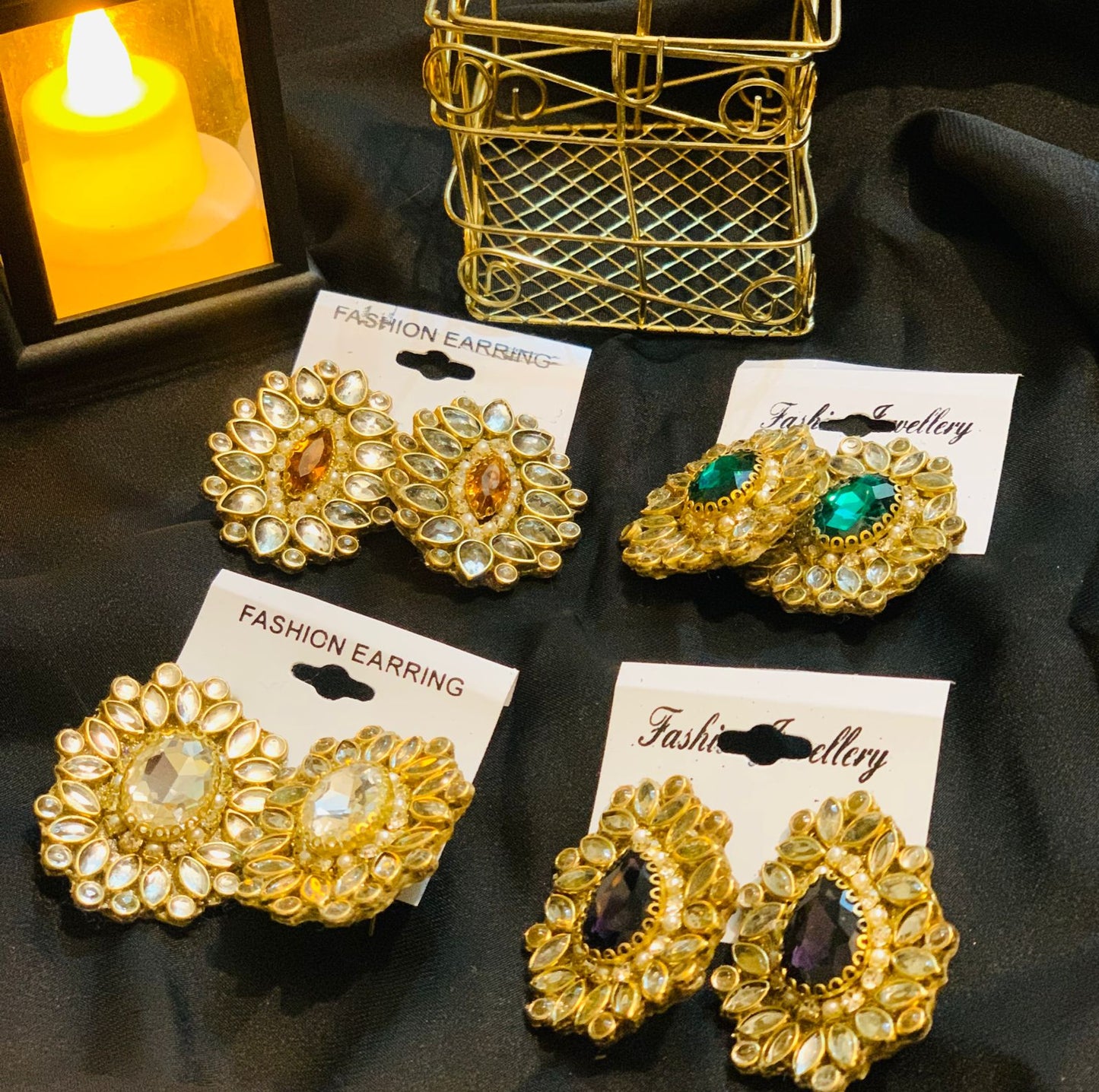 Stone Earrings
