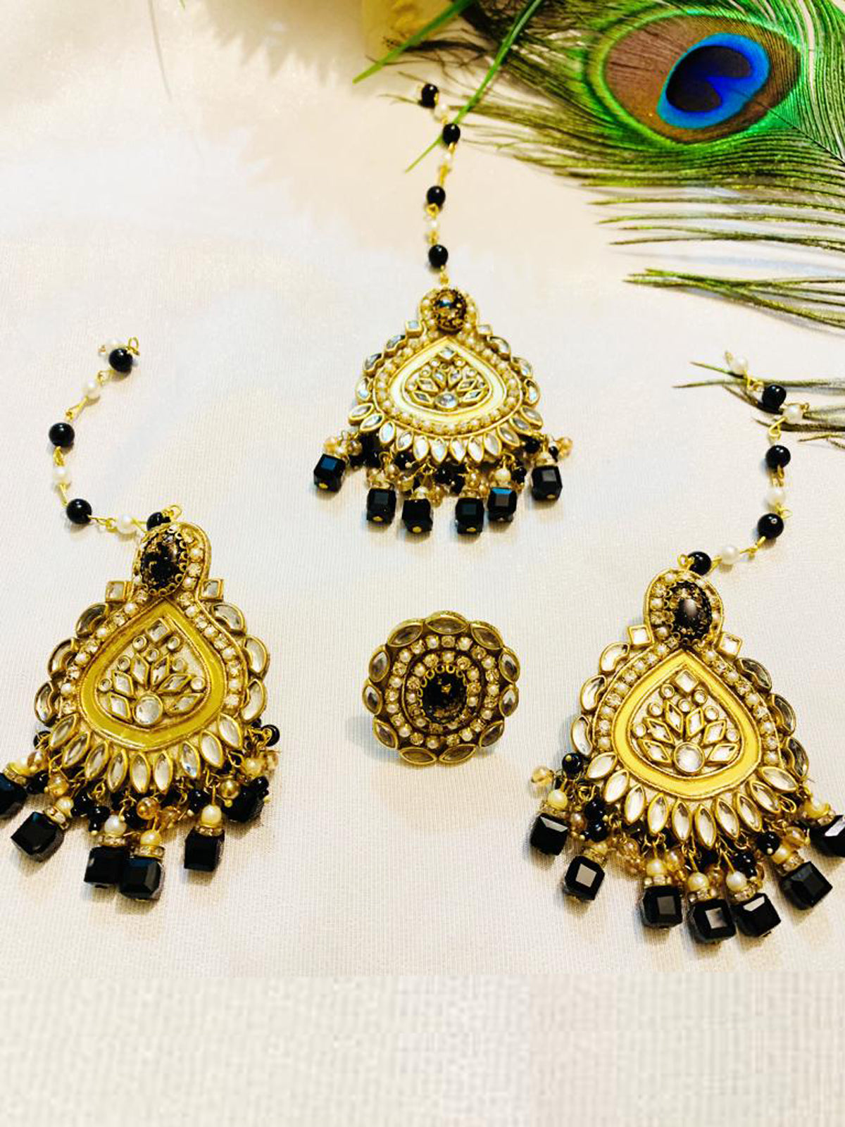 Acrylic Kundan Set