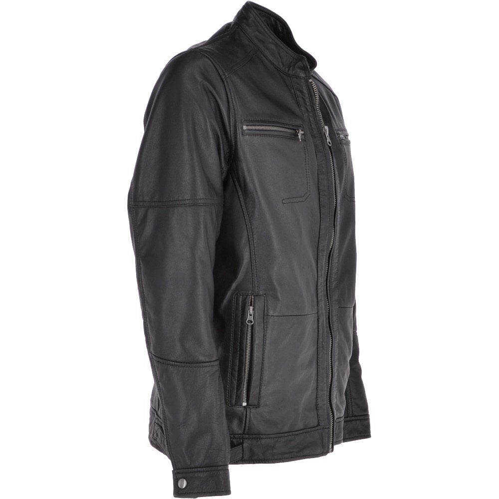 Leather Oliver Jacket (LH21WM003)