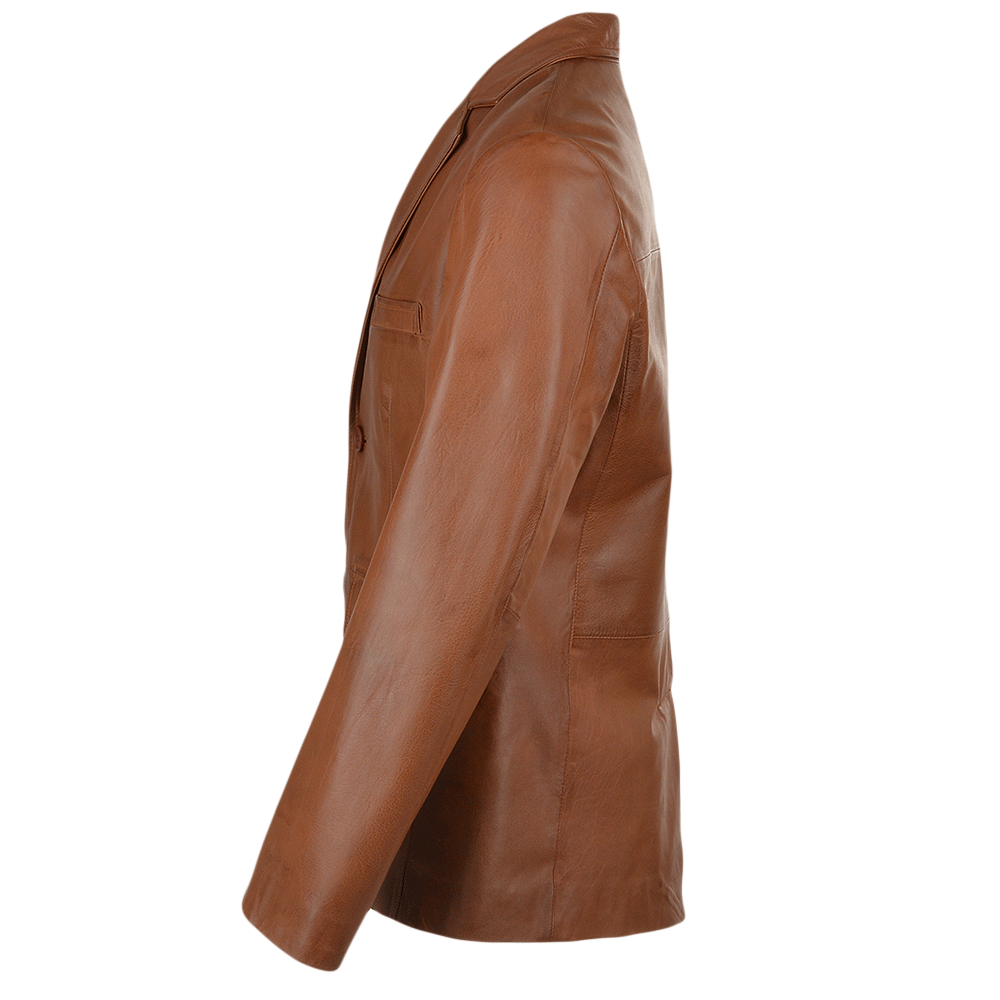 Leather Flurin Blazer (LH21SM005)