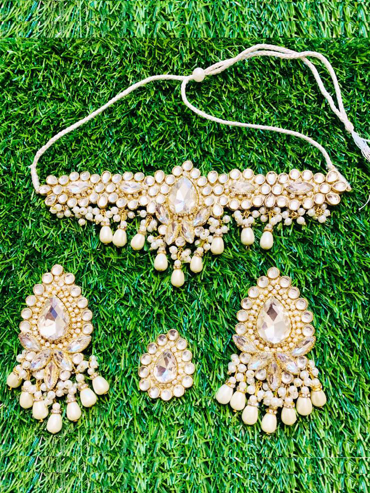 Stone Kundan Choker Set