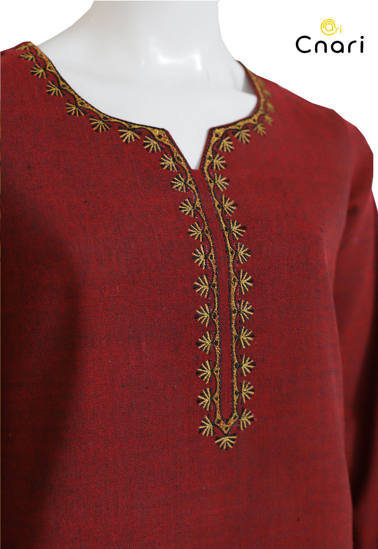 Khaddar 2-Piece (Hand-Made Embroidery)