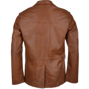 Leather Flurin Blazer (LH21SM005)